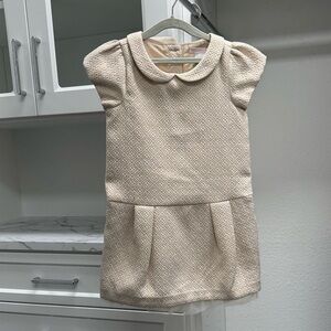 Janie & Jack Jacquard Kids Dress Size 4